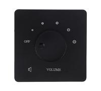 Holibanna Volume Control Panel In-wall Tone Adjustment Switch Balanced Volume Control Knob for Speaker Audio Settings Family Entertainment