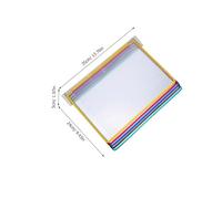Holibanna Wall File Organizer Hanging Folder Rack Document Holder Access Wall Mounted Display for Office Classroom Public Spaces