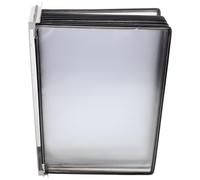 Holibanna Wall-Mounted A4 Plastic Document Organizer Folder 10-Page Capacity for Office Reference and File Storage