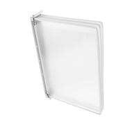Holibanna Wall Mounted File Holder Organizer Page Display System for Documents Sturdy Construction Efficient File Management Easy Access for Offices and Exhibitions