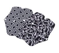 Holibanna Washable Bamboo Charcoal Sanitary Pads 4pcs Absorbent Menstrual Towel Soft and Comfortable for Women for Period Use Random Color