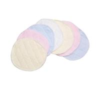 Holibanna Washable Cotton Breast Pads for Breastfeeding Mothers, Leakproof Double Layer Nursing Pads, Highly Absorbent and Reusable, 6pcs Pack for Comfortable Breast Feeding Random Color