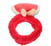 Holibanna Watermelon Headband for Washing Face Cute Spa Skincare Headband Soft Fleece Material Makeup for Women