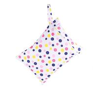 Holibanna Waterproof Baby Diaper Organizer Bag for Strollers Reusable Wet Dry Storage with Detachable Strap for Travel Swimwear and Laundry