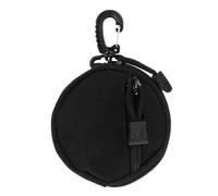 Holibanna Waterproof Waist Pack Coin Purse Keychain Pouch with Polyester and Plastic Material, Cylindrical Shape, Convenient Key Holder Bag that Can be Hung on Bags, Pants or Belts,