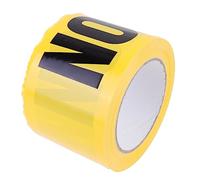 Holibanna Wear Resistant Caution Safety Tape Heavy Duty PVC Self Adhesive Warning Strip for Walls Floors Equipment Slip Yellow Marking Barrier for Industrial Traffic