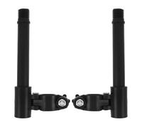 Holibanna Wheelchair Tray Support Bracket Clamp Pair - Plastic Wheelchair Dining Table Board Fixing Holder - Mobility Aid Accessory for Meal and Work Use