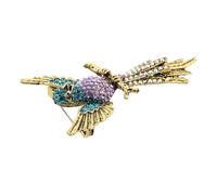 Holibanna Wild Animal Brooch Fine Craftsmanship Rhinestone Zinc Alloy Versatile Accessory Lapel Pins Unique Design for Suits for Women and Men Weddings Gatherings