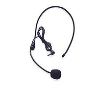 Holibanna Wired Headset Microphone with Adjustable Position and Compact Abs Design for Teachers and Salesmen, for Guiding People through Noisy, Busy Environments with 3.5mm Connection Plug