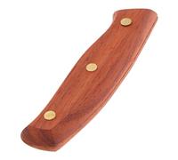 Holibanna Wooden Kitchen Handle Replacement Grip for Cutter DIY Multifunctional Kitchen Accessories Universal Comfortable Ergonomic Design with Hole for and Vegetable Fruit Cutters