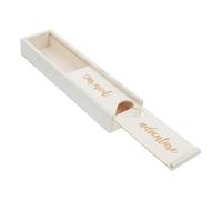 Holibanna Wooden Pregnancy Test Kit Box Elegant Souvenir Case for Announcement Props Storage for Women's Unusual Gifts