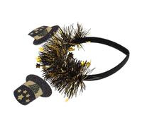 Holibanna Year's Eve Star Hat Headband Decorative Party Headdress Glitter Headband for Women Stylish Hair Accessory