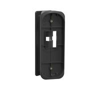 Holicfun 0-45° Adjustable Wall Mount for Arlo Video Doorbell 2K/HD (2nd Gen) - Angle Adjustment Bracket for Left/Right Installation, Black