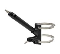 Holicfun 2-in-1 Security Camera and Solar Panel Pole Mount for Ring, Eufy, Arlo, Wyze Solar Panels and Cams - Black