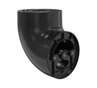 Holicfun Eaves Mount for Blink Wired Floodlight Camera, Ring Floodlight Cam Wired Plus and Floodlight Cam Wired Pro - Black