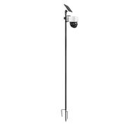 Holicfun Ground Stake Mount for Outdoor Pan/Tilt Cameras and Solar Panels, 120cm Height, Compatible with Eufy SoloCam S340/E30, Reolink Argus PT, AOSU SolarCam D1, Cinnado B6, Tapo, ANSQUE, and SEHMUA