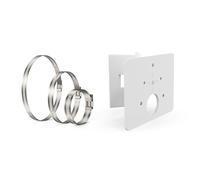 Holicfun Pole Mount for eufyCam S4, PoE Bullet-PTZ Cam S4 and PoE Cam E40 | Mounting on round or square poles 1.5-12 inches in diameter, no-drill bracket for quick and flexible installation