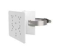 Holicfun Pole Mount for Outdoor PTZ Camera - Compatible with Eufy SoloCam S340/E30/E42, AOSU SolarCam D1, Reolink Argus PT, Tapo C520WS/C510W/C500, Cinnado, ANSQUE and SEHMUA Pan/Tilt Cameras - White