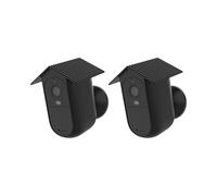 Holicfun Silicone Cover Skin for Arlo Essential Outdoor Camera (2nd Generation) - Black, 2 Pack