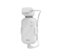 Holicfun Wall Outlet Mount for Blink Sync Module Core - No-Drill Plug Holder with Short USB Cable, Space-Saving Wall Bracket Compatible with Original Power Adapter