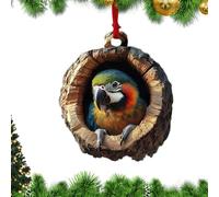 Holiday Animal Decorations,2D Acrylic Cute Animal Ornaments Decor - Festive Cute Portable Decorations for Holiday Home Wall Tree Bags Mobile Phones Family Colleagues