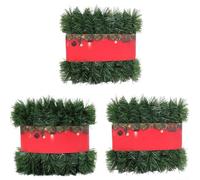 Holiday Artificial Christmas Wreath Made from Rattan with Realistic Green Look for Weddings, Parties, and Seasonal Decorations Long Lasting and Easy to Hang (15m)