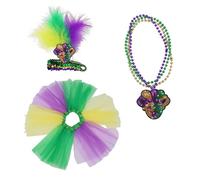Holiday Attire Collection for 23 Inch White Geese Irish Celebration Costume Accessories Ideal for Pet Pictures Interchangeable Geese Party Outfits