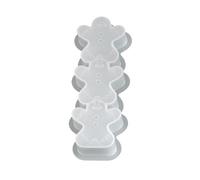 Holiday Baking Silicone Mold Santa Reindeer Angel Gingerbreads Chocolate Maker with Easy Release Design Christmas Molds Set for Holiday Making At Home Molds with Santa