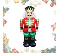 Holiday Balloons - Large Christmas Theme Foil Decoration,Parties Supplies Holiday Balloons, Inflatable Santa Gingerbread Walnut Man for Home Restaurant