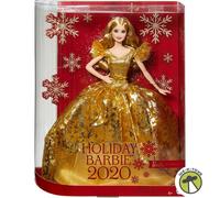 Holiday Barbie 2020 Blonde Doll Barbie Signature Mattel GHT54