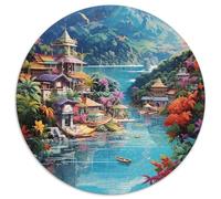 Holiday Bay 1000 Piece Jigsaw Puzzle For Adults Challenging Game Stress Relief Puzzle Cultivate The Spirit of Teamwork For Adults Gifts 1000pcs (67.5x67.5cm)