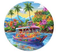 Holiday Bay 1000 Pieces Jigsaw Puzzles For Adults Educational Games Stress Relieving Entertainment Cultivate The Spirit of Teamwork for Men, Women, Elders, Seniors 1000pcs (67.5x67.5cm)