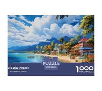 Holiday Bay Jigsaw Puzzle 1000 Pieces Puzzles 38x26cm/1000pcs Gift For Kids Stress Reliever Educational Games DIY Cardboard