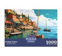Holiday Bay Jigsaw Puzzle 1000 Pieces Puzzles 38x26cm/1000pcs Toy for Adults And Kids Stress Reliever Family Game DIY Cardboard