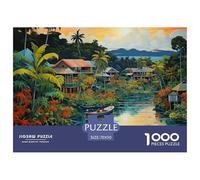 Holiday Bay Jigsaw Puzzle 1000 Pieces Puzzles 70x50cm/1000pcs Toy for Adults And Kids Challenging Creative Educational Games DIY Cardboard