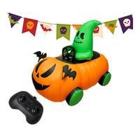 Holiday Blow Up Display - Remote Control Inflatable Yard Pumpkin Vehicle, Giant Fairy Tale Scene Ornament for Case Seasonal Props, Decorative Design Elevates Home Garden Atmosphere | Creative Outdoor