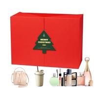 Holiday Boxes | Reusable Christmas Theme Storage Container | Festive Surprise Treat Boxes,For Nuts Gummies Lollys Jewelry Lipsticks Sweets Cup Chocolates