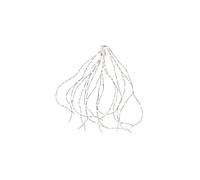 Holiday Bright Lights 8ft. 832L Led Cascade Tree Light - Green Wire with Warm White Steady Twinkling (16 Strands)