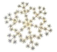 Holiday Bright Lights Indoor/Outdoor 36" Led Metal Framed Cluster Light Snowflake - Warm White/Cool White Twinkling