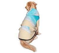 Holiday by The Seaside Dog Hoodie – Soft & Breathable Polyester Pet Clothes for Medium, and Large Dogs
