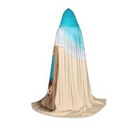 Holiday by the seaside Halloween Costume Wizard Cloaks for Kids,Perfect for Halloween Costumes and Role Play,Three Sizes