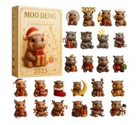 Holiday Calendar Countdown - 2D Acrylic Figurine, Cute Animal Ornament, 24 Days Display Piece Featurings Decorative Art Design | Celebration Gift Perfect Girls Fans Family Festival Collection Use