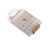 Holiday Calendar, Countdown Calendar, Moving Magnet as Advent Decoration, 30 Day Advent Calendar for Home, Indoor, Office, Bedroom, Living Room and