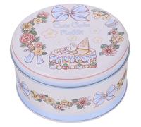 Holiday Candy Box Biscuit Tin Tinplate Cookie Box for Cookies | Cute Colourful Pattern, Sturdy Tinplate, Small Portable Packaging for Holiday Party Cookies and Chocolates