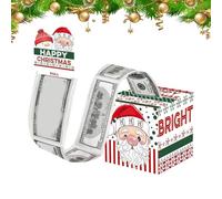 Holiday Cash Keeper - Jolly Savings Chest, Yuletide Piggy Holder | Christmas Coin Safe Storage Jar, Celebration Money Ornament, Santa Fund Box For Home Display, Merry Coin Container Present