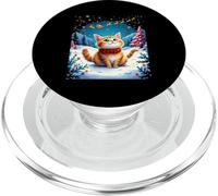 Holiday Cat PopSockets PopGrip for MagSafe