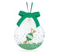 Swarovski Holiday Cheers Dulcis Green Ball Ornament 5688312 - Elegant - Crystal