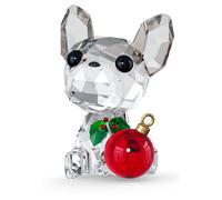 Swarovski Holiday Cheers French Bulldog 5625662 - Modern Style | Acotis - Swarovski Crystal