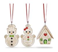 Holiday Cheers Gingerbread Ornament Set