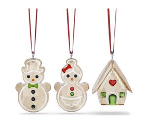 Holiday Cheers Gingerbread Ornament Set